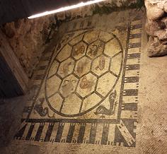 Римская мозаика украшала Домус