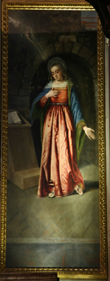 Благовещение, 1508 г. Джованни Карото в церкви Сан Джорджио ин Брайда
