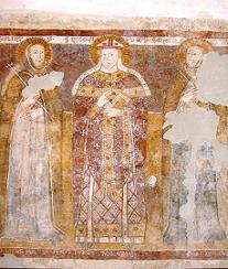 Фрески в Ассеннце, церковь Св.Николая