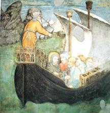 Святой Иероним плывёт в Антиоккию, Джованни Бадиле в церкви Санта Мария делла Скала