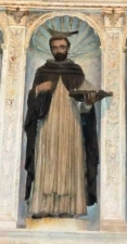 Статуя Св.Петра Веронского в церкви Св.Анастасии