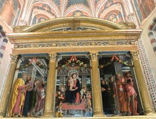 Триптих Андреа Мантеньи в церкви Св. Зенона в Вероне