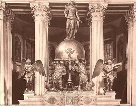Главный алтарь Св. Георгия в Венеции, бронзовая скульптура Д.Кампаньи