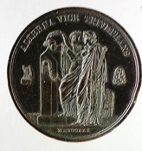Путтинати, памятная Монета певице Джудитте Паста,1830г., 