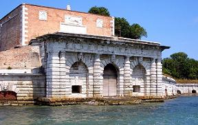 Форт Сант Андреа в Венеции, проект М. Санмикели