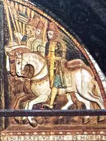 Милитес-конные всадники на Базилике Св. Зенона