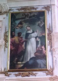 Св. Доменико сжигает еретические книги, М.Прунати в церкви Св.Доменико