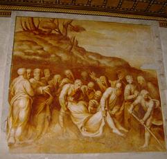 Фреска Б. дель Моро - Погребение Св.Стефано