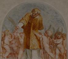 Св. Стефано - фреска в церкви Св.Стефано в Вероне