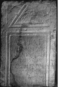 Надгробие Аэлиты Фортуната, вторая половина III века