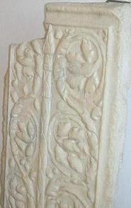 Плита с посохом Бахуса посередине, 1 век н.э.