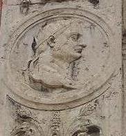 Медальон Цезаря в Вероне работы Анжело