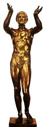 Статуя Молящегося мальчика, 4 век до н.э., предполож. Фидий, Музей Берлина