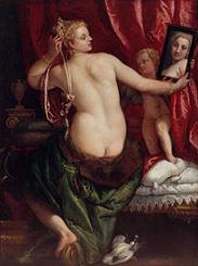 Венера с зеркалом, Паоло Веронезе
