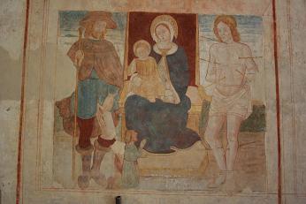 Мадонна во славе со Святыми Рохом и Севостьяном