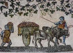 Мозаика со сценой сбора Винограда, Рим, Мавзолей Св.Костанции