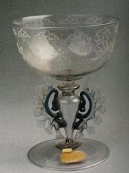 Бокал из стекла Мурано 1575-1600гг