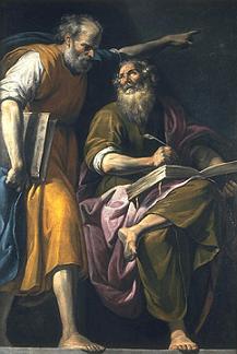 Сан Марко пишет Евангелие, Паскуале Оттино, Музей Бордо