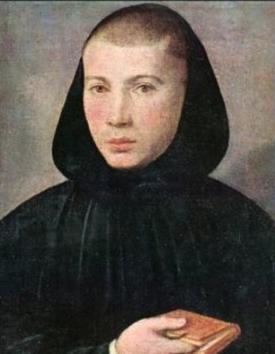 Портрет молодого монаха бенедиктинца, Джован Франческо Карото