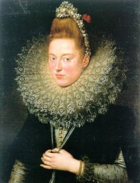 Дама с ликнидиями, 1602, Питер Поль Рубенс