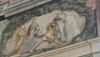 Фрески Перини из цикла Истории Св.Катерины, церковь Св.Луки, Верона