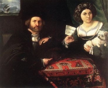 Портрет супругов, лоренцо Лотто, Эрмитаж