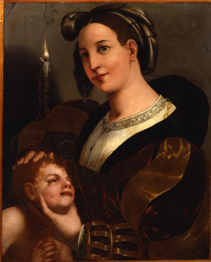 Душительница, Якопо Лигоцци, 1584-87гг, Галерея Уффици
