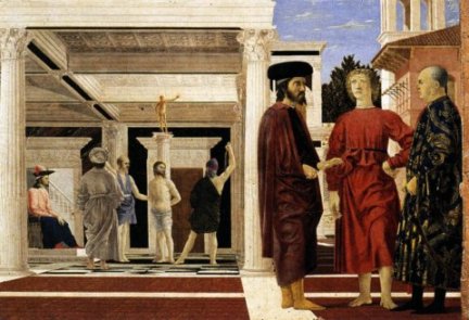 Бичевание Христа, Пьеро делла Франческо