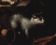 Кошка на картине Феличе Бозелли