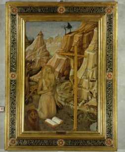Раскаяние Св.Иеронима, Якопо беллини, картина украдена 19.10.2015 года