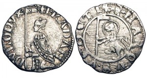 Первая монета Венеции со львом - 1329 год