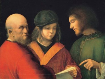 Три возраста, Джорджоне, Палантинская Галерея, Флоренция, из коллекции