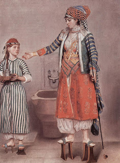 Женщина в турецком костюме, ЖанТиенне Лиотард, Музей Истории, женева