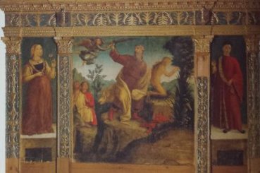Триптих Святой Иероним, Либерале из Вероны, 15 век, в Музее с 1812 года