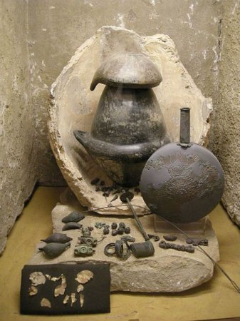 Вот что нашли в могиле Бадия, Музей Гварначчи