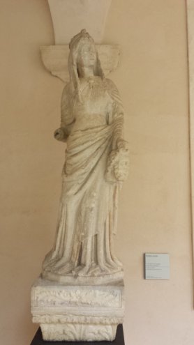 Оригинал статуи Юдифи в Музее фресок им. Кавальказелле