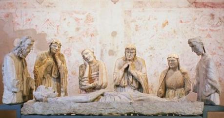 Оплакивание Христа, середина 14 века, Каприно Веронезе (провинция Вероны)