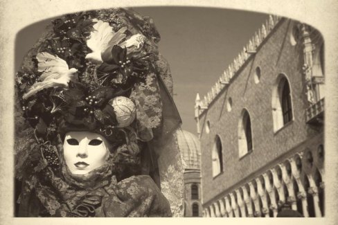 Венеция, старая открытка
