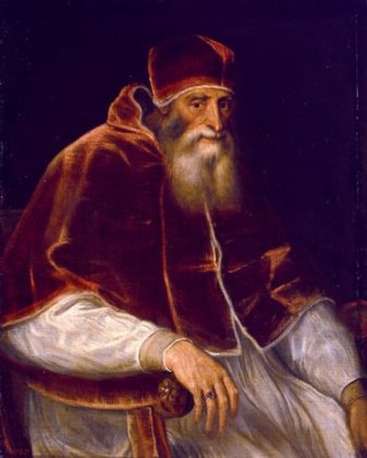 Папа Римский Паоло 3 Фарнезе, Тициан