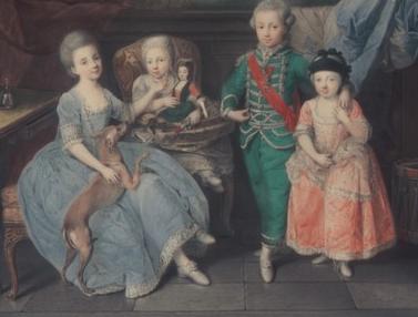 Внуки Императрицы Марии Терезии Габсбургской - дети