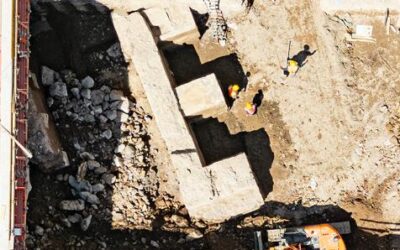 Как нашли Портик Калигулы